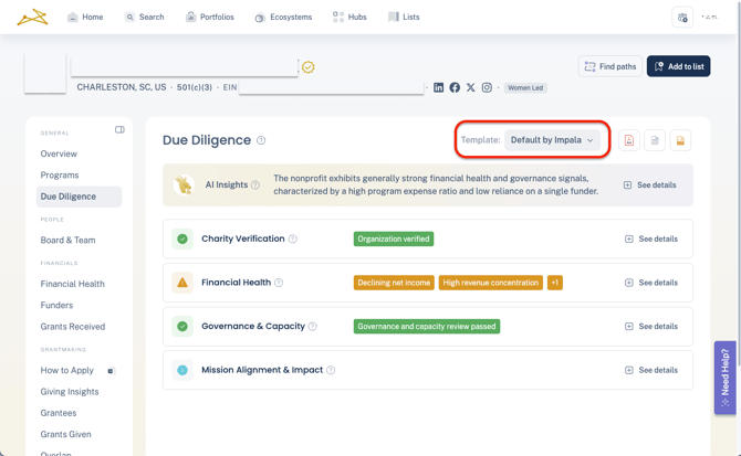 DD collapsed, template
