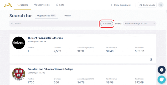 peep search filter gif